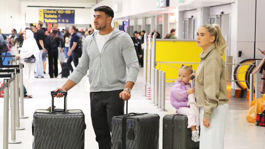 molly mae hague fails to raise a smile as she prepares to board jet2 flight ahead of latest glam holiday with tommy fury and bambi after out of touch influencer claimed she 821 688b7bbccba74