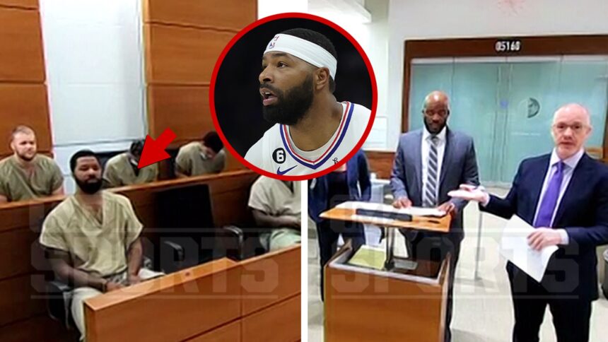 nba star marcus morris appears in court in handcuffs judge denies bond 6888eba6b8c68