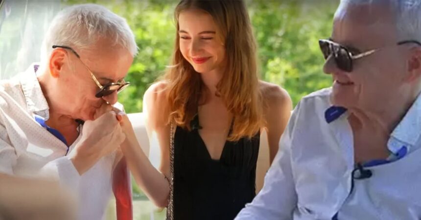 irina columbeanu gest emotionant pentru tatal ei cum l a rasfatat pe irinel la intoarcerea in romania vedeti e foarte practic sa ai o fiica o tanara domnisoara care sa te ajute 689dd48c948ea