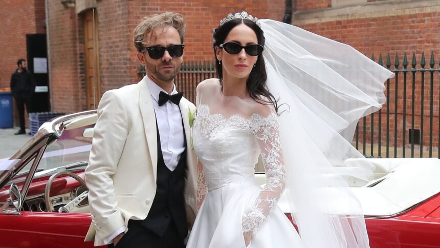 jack p shepherds ex girlfriend left with eyebrows raised over stars lavish cathedral wedding to hanni treweek as her pals mock him for acting like royalty 688dd634b103a