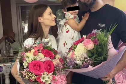 un strop de fericire intr o familie distrusa fiica teodorei si a lui alex marcu a implinit 3 anisori ce petrecere i a organizat tatal sau foto 689e31727e63f