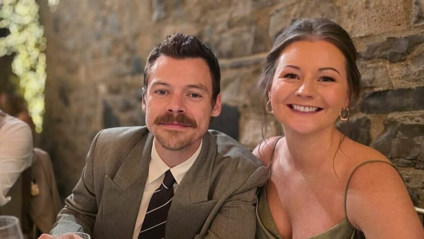 harry styles 31 lets his hair down at an irish wedding after confirming his romance with zoe kravitz 36 68bada7fc902e