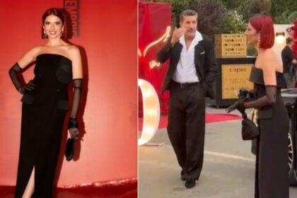 lidia buble si iubitul horatiu nicolau aparitie spectaculoasa pe covorul rosu cu ce masina de lux au venit la timisoara fashion week 68c43b9c31b28