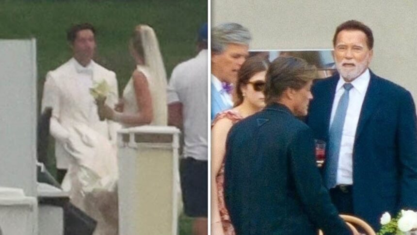 patrick schwarzenegger marries abby champion in star studded wedding 68bd96645c4d5