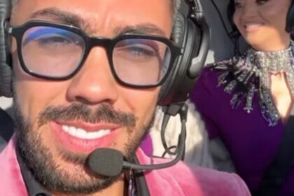 armin nicoara vedeta zilei de azi la timisoara artistul a venit cu elicopterul la restaurantul unde va face nunta cu claudia puican si botezul baietelului sau 6900dabb8fc91