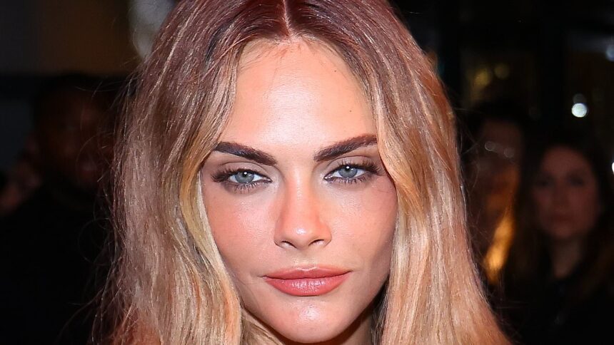 cara delevingnes hollywood glow up after leaving her party past behind models glossy new image is a striking departure from indie girl look that made her famous 68dd368d3762f