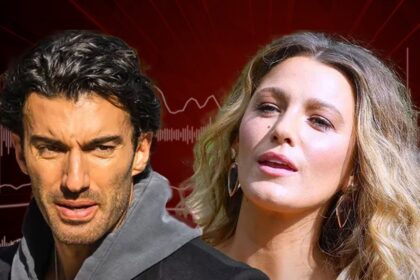 justin baldonis studio head recorded calling blake lively claims manufactured 68f6b193294b3