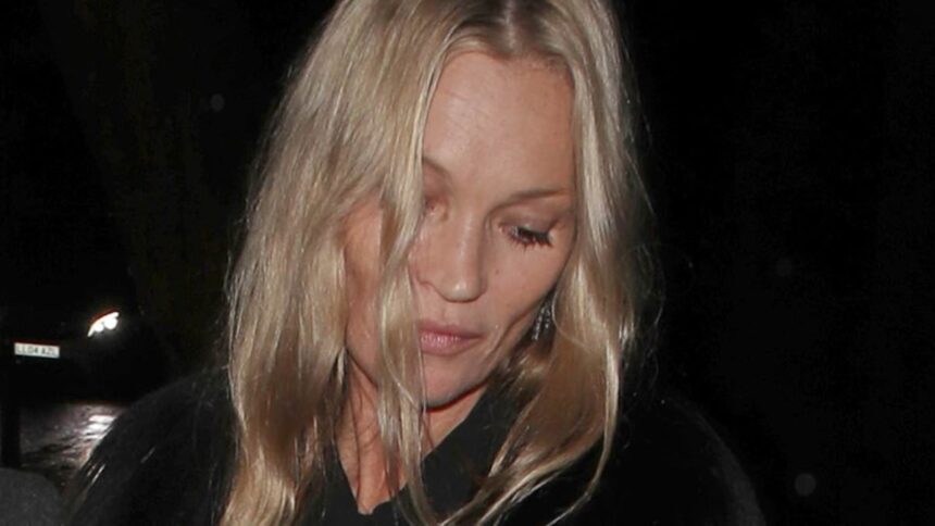 kate moss looks all partied out as she is piled into a cab during unsteady departure from kim kardashians 45th birthday bash in london 68f9fce99e02a