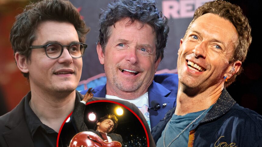 michael j fox says marty mcfly role inspired chris martin and john mayer 68f8ec396c63a