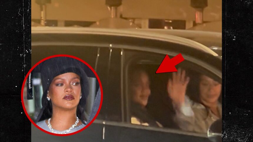 rihanna seen in public for first time since birth of third child 68dd81dc0d0a7