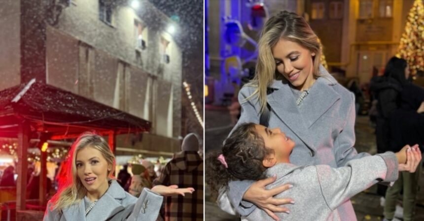 andreea ibacka si a dus copiii la primul targ de craciun deschis in capitala vedeau doar bucurie ce isi doresc namiko si tiago de la mos 6922ef709db4a