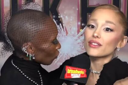 ariana grande and cynthia erivo cause a stir with another ridiculous red carpet moment 691aecb412454