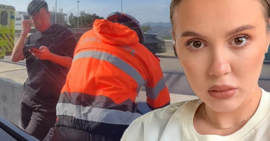 emily burghelea urmarita de ghinion de ziua ei vedeta a avut accident de masina cu toata familia la hong kong norocul nostru a fost ca purtam toti centurile de siguranta 69145f9cde85c