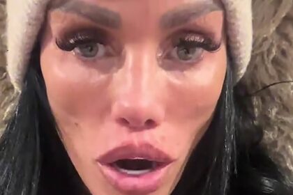 katie price says watch me ruin my lips as she displays her deflated pout after having her fillers dissolved 690b66bc0e970