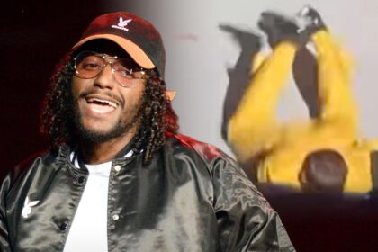 rb singer lloyd faceplants onstage on video 69226b4babac1