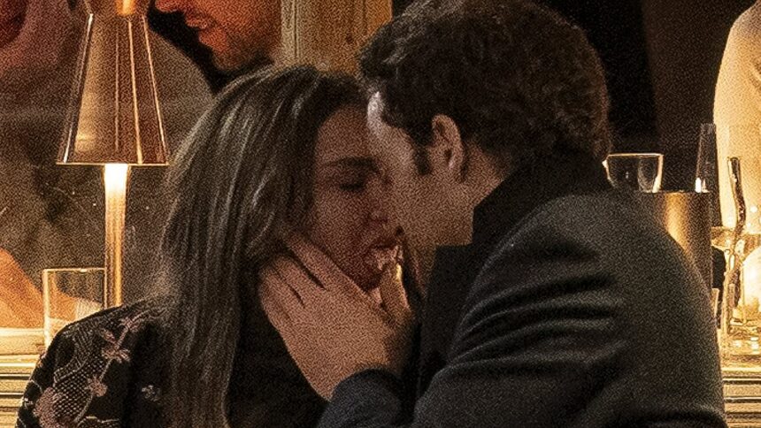 sophie turners aristocrat ex peregrine pearson moves on with a stunning influencer as they kiss passionately on a boozy date days after the stars new romance with coldplay 69095064e70c1