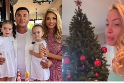 valentina pelinel a furat startul craciunului sotia lui cristi borcea s a apucat de impodobit bradul in noiembrie 69106a0814460