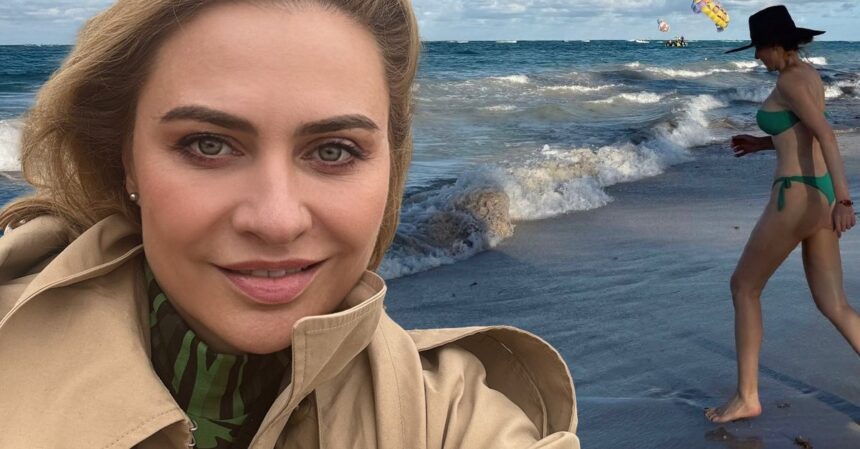 adina buzatu ganduri din dominicana stilista e top model in costum de baie la 48 de ani 69525e63190fa