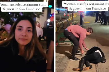 drunk woman on video gets tripped falls hard after restaurant fiasco 694197c3c2ef2