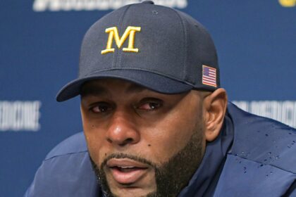 ex michigan coach sherrone moore detained by police after firing 693a139478db5