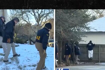fbi agents seen examining snow in hunt for brown university shooter on video 69419c768abcd