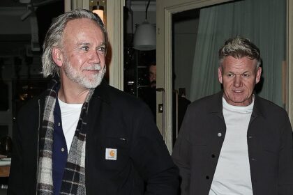 gordon ramsay moves on from his feud with his former protege marcus wareing as they head out to dinner together amid bitter row with daughter hollys in laws 692d80292ba45