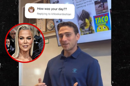 hot teacher shoots his shot after khloe kardashian flirts in his comments 6939c18996aae
