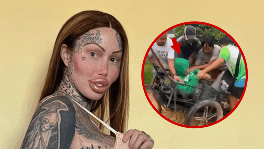 influencer mary magdalene seen carted off by officers before death on video 6942e80473b50