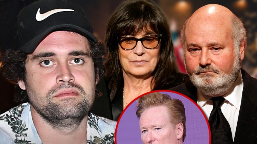 rob reiners son nick seemed out of place at conan obriens christmas party 694080d43cb28