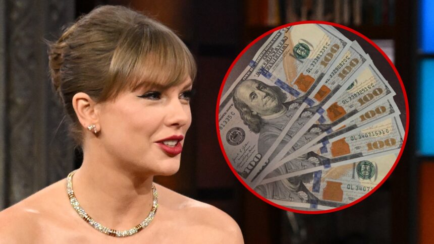 taylor swift fan frames portion of 600 tip from chiefs game 69530d4321d2a