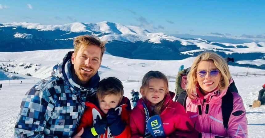 alina laufer a fost la schi cu toata familia inclusiv cu bebelusa eden la 35 luni am urcat cu ea la cota 2000 la sinaia 695e4b0371840