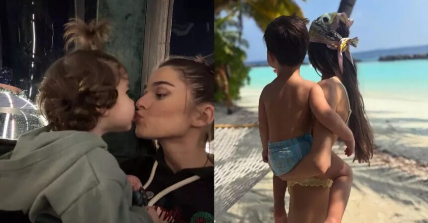 ce mare a crescut fiul lui theo rose si al lui anghel damian imaginile cu sasha au topit inimile fanilor 6979d1a2148a4