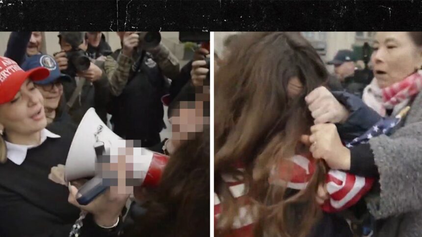 fight breaks out jan 6 memorial march for ashli babbitt in washington d c 695d5b31446bb