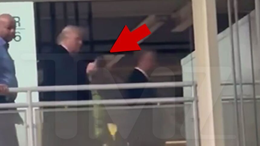 president trump filmed flipping off ford worker who yells pedophile protector at him 69675c147fd6a
