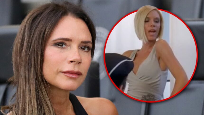 victoria beckham upstaged bride on ugly betty years before sons wedding dance 697165a648399