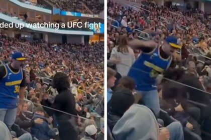 warriors ban fans after wild brawl in stands during game 6960c4399ab73