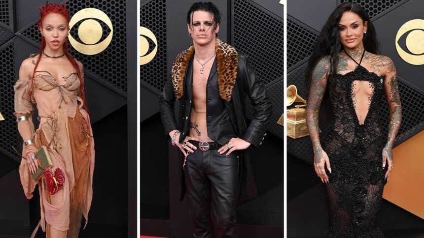 grammy awards 2026 red carpet arrivals 697fe6447dc1f