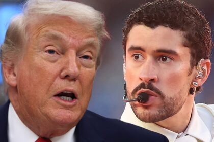 president trump slams bad bunnys super bowl lx performance 6989e32cc16a4